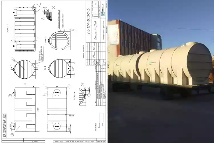 Изготовление и монтаж вертикальных цилиндрических резервуаров